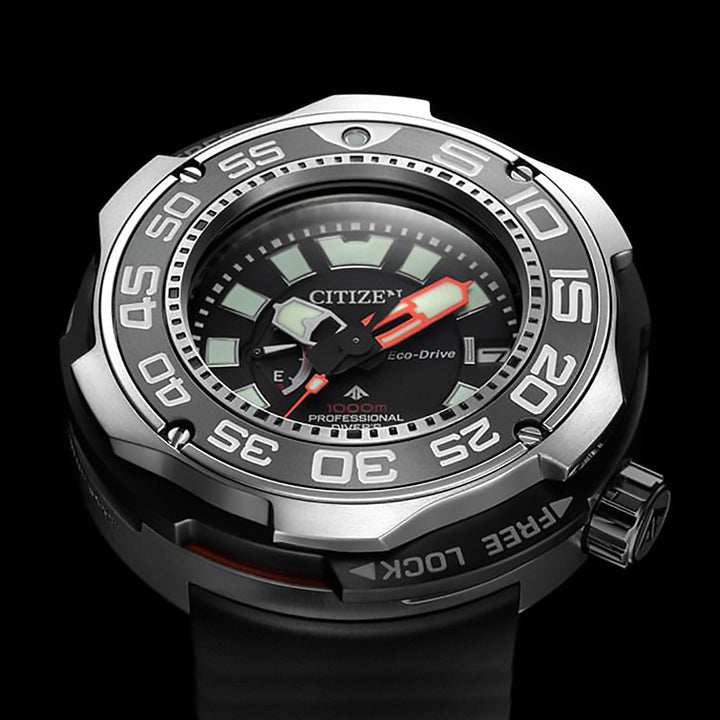 Citizen Promaster Eco Drive Orologio Subacqueo Super Titanio Professionale 1000mt