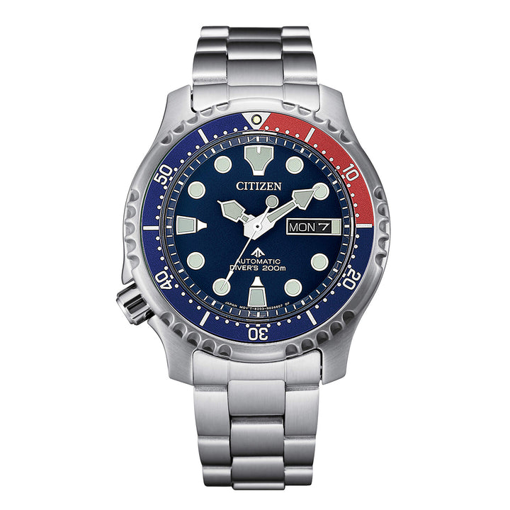 Citizen Orologio Promaster Diver Automatico 200 mt Pepsi NY0086-83L