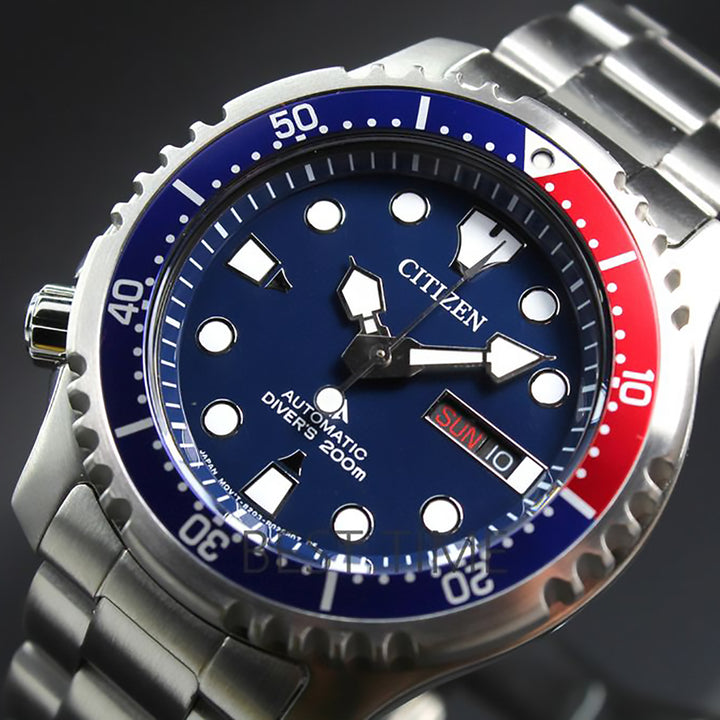 Citizen Orologio Promaster Diver Automatico 200 mt Pepsi NY0086-83L