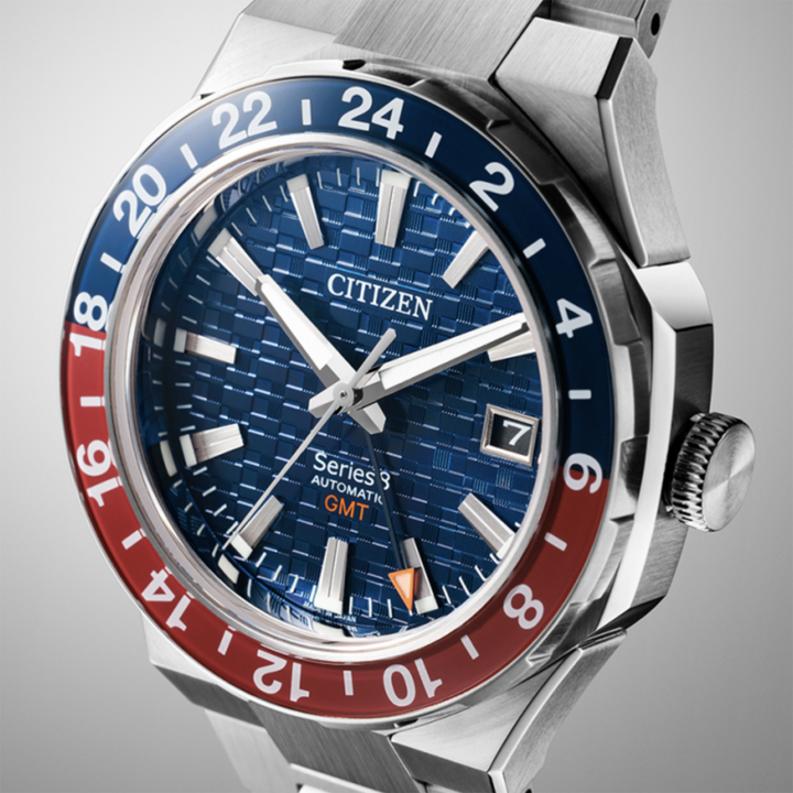 Orologio Citizen 880 Serie 8 GMT Ghiera Blu / Rossa Pepsi