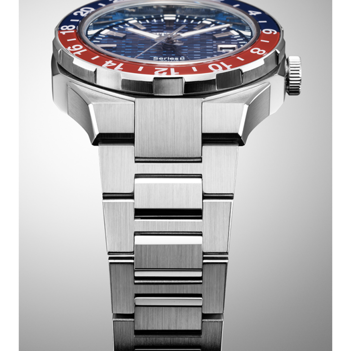 Orologio Citizen 880 Serie 8 GMT Ghiera Blu / Rossa Pepsi