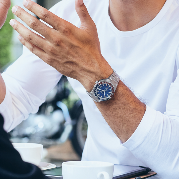 Orologio Citizen 880 Serie 8 GMT Ghiera Blu / Rossa Pepsi