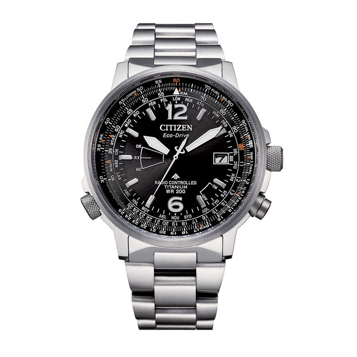 Citizen Orologio Super Pilot Eco Drive Radiocontrollato CB0230-81E