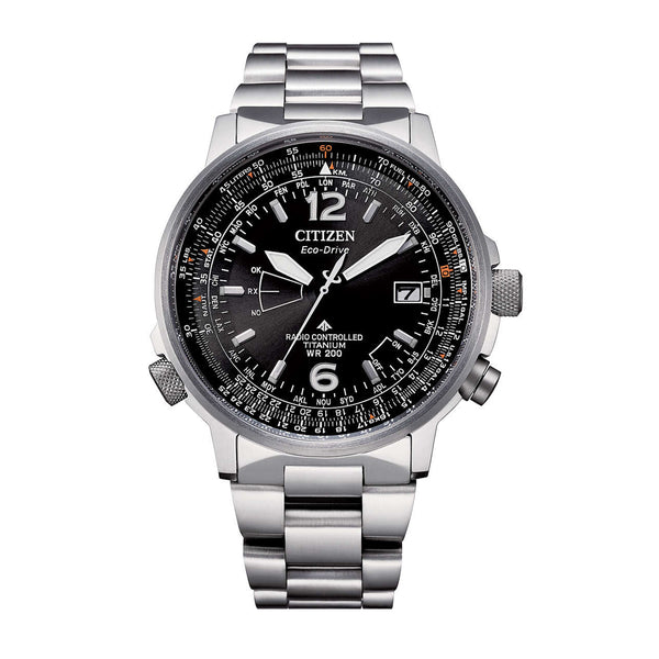 Citizen Orologio Super Pilot Eco Drive Radiocontrollato CB0230-81E