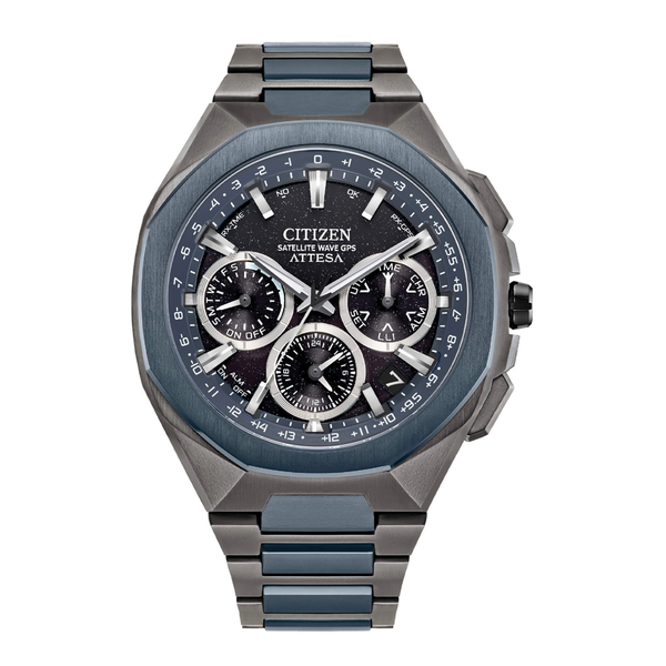 Citizen orologio Attesa Spaceship F950 CDLC Blue Limited Edition CC4106-74E