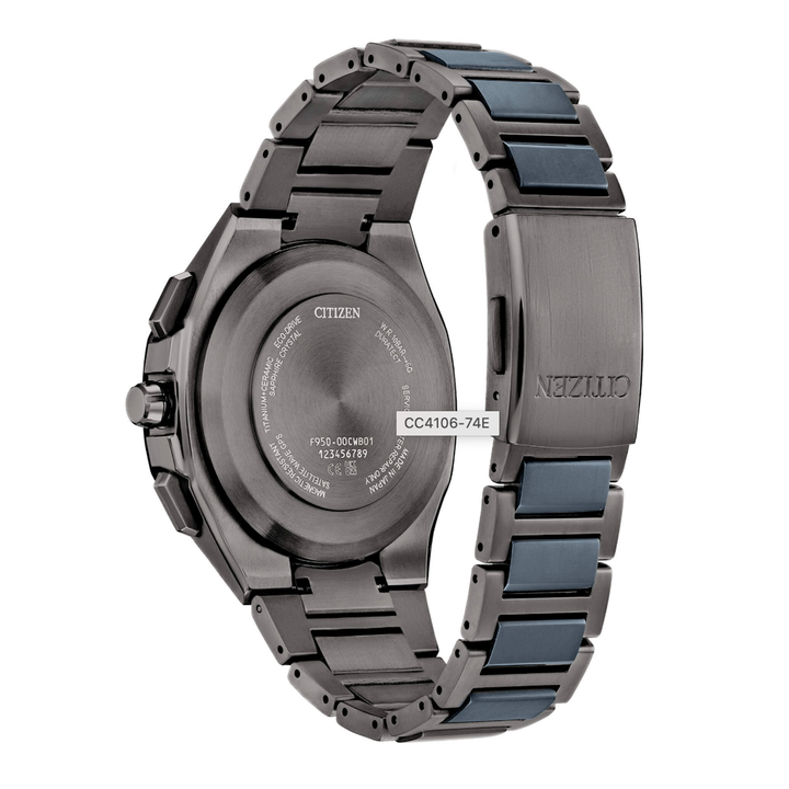 Citizen orologio Attesa Spaceship F950 CDLC Blue Limited Edition CC4106-74E