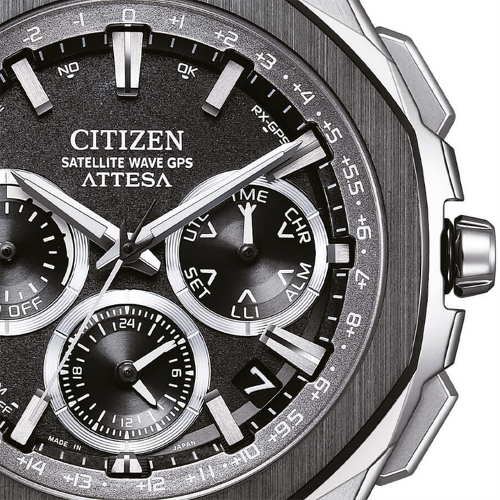 Citizen Orologio Attesa Spaceship F950 Satellite Wave CC4104-53E