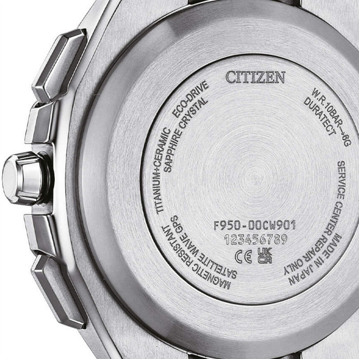 Citizen Orologio Attesa Spaceship F950 Satellite Wave CC4104-53E
