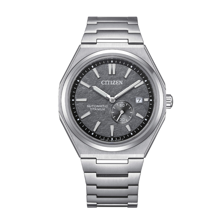Citizen Zenshin Automatic Watch Super Titanium Gray Small Seconds NJ0180-80H