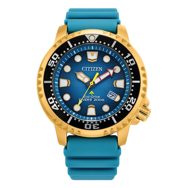 Citizen Promaster Diver Eco Drive 200mt Verde IP Finitura Grigia
