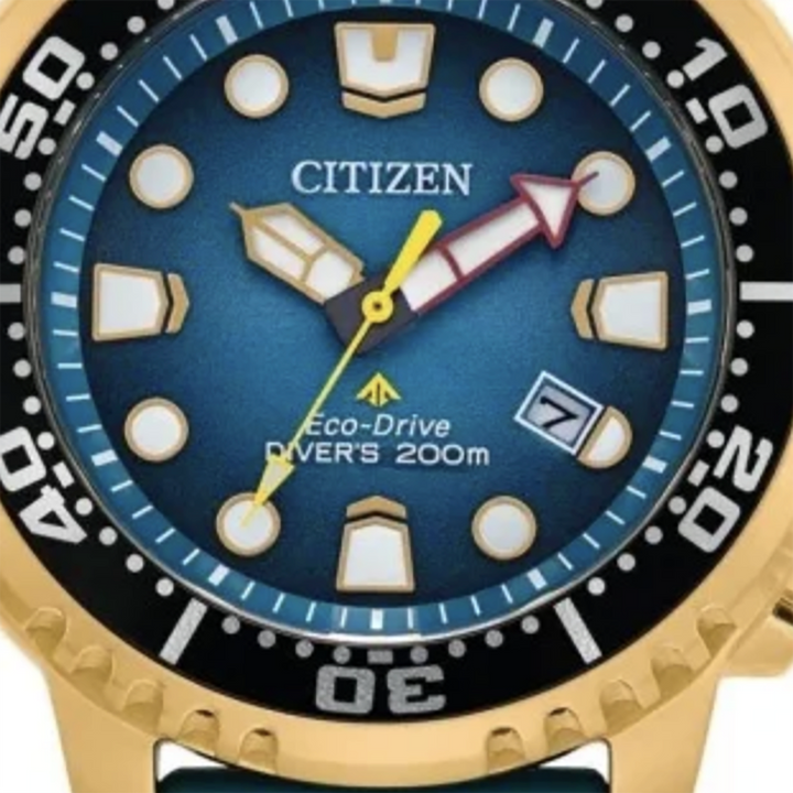 Citizen Promaster Diver Eco Drive 200mt Verde IP Finitura Grigia