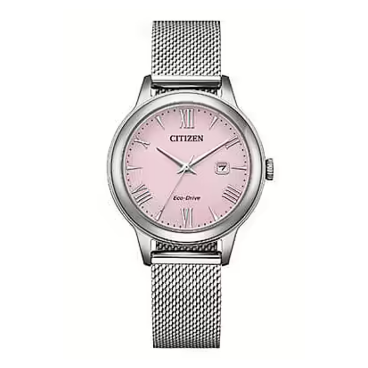 Orologio Citizen Lady Dazzling Del 2025 Rosa Milanese Mesh EW2621-75X