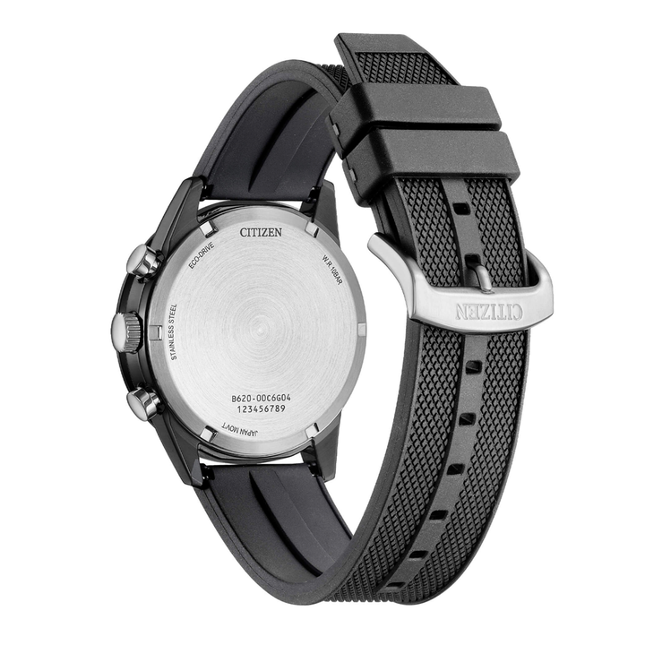 Citizen Orologio OF 2025 T9 Crono Cassa Nero IP Silicone CA4625-02H
