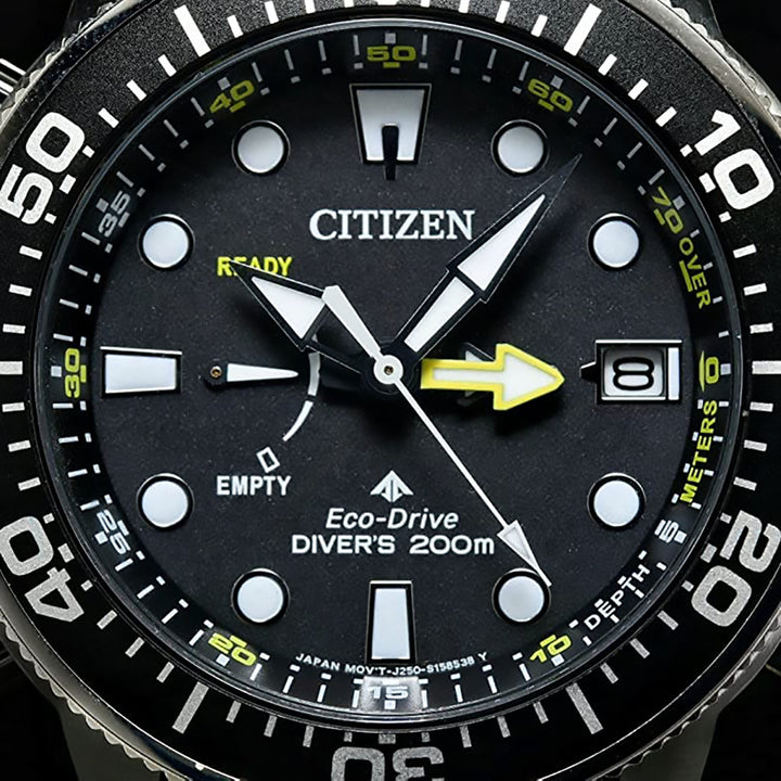 Citizen orologio Aqualand Eco-Drive Diver 200mt Black BN2036-14E