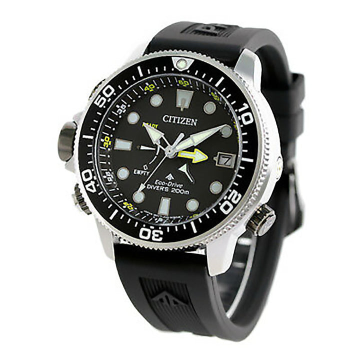 Citizen orologio Aqualand Eco-Drive Diver 200mt Black BN2036-14E