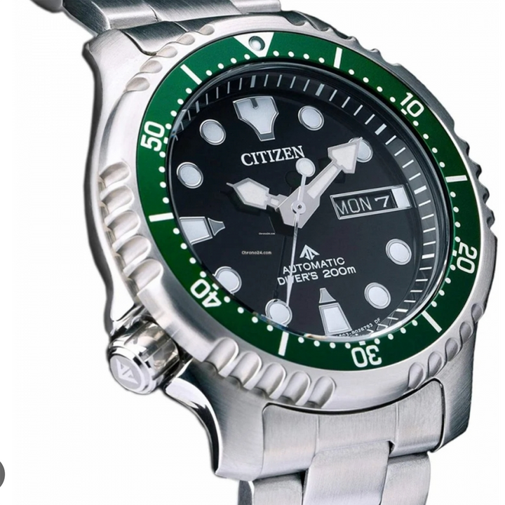 Orologio Citizen Promaster Diver Automatico 200 mt Ghiera Verde