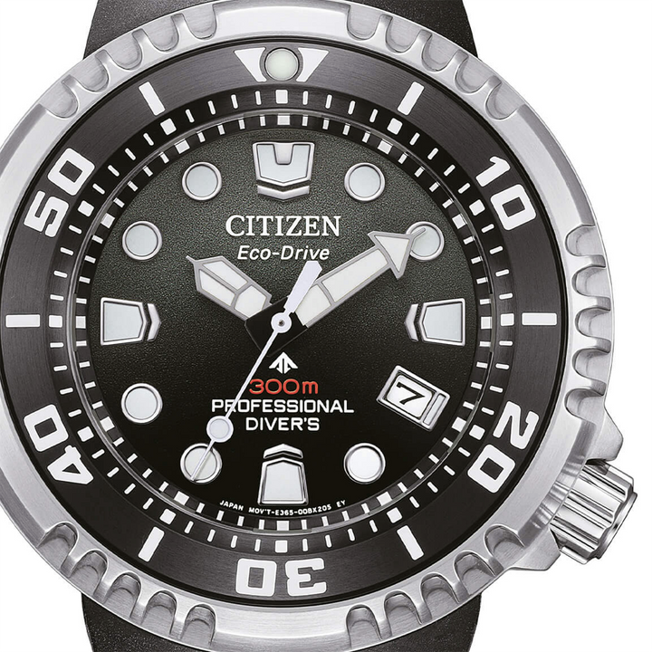 Citizen Orologio Promaster Eco Drive Nero Diver 300mt BN1024-01E