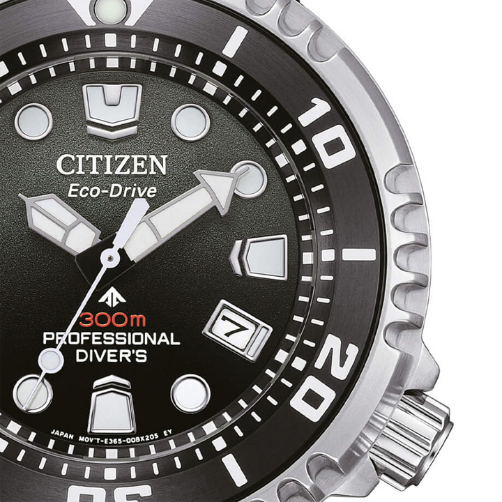 Citizen Orologio Promaster Eco Drive Nero Diver 300mt BN1024-01E