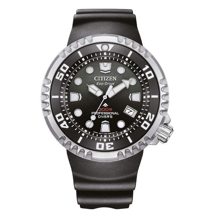Citizen Orologio Promaster Eco Drive Nero Diver 300mt BN1024-01E