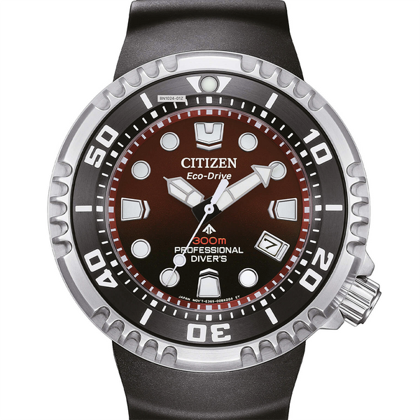 Citizen orologio Promaster Eco Drive Red Diver 300mt BN1024-01Z