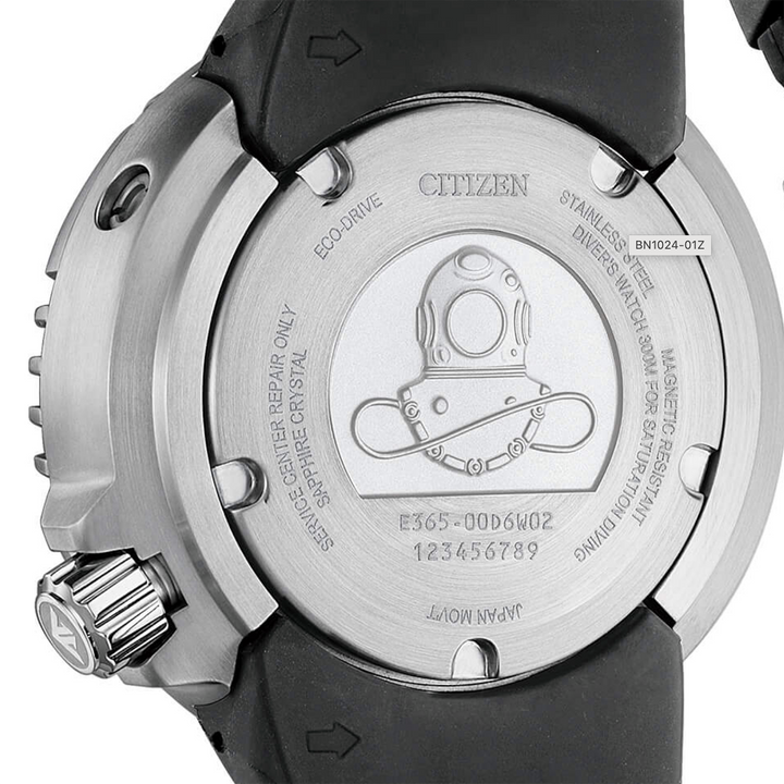 Citizen orologio Promaster Eco Drive Red Diver 300mt BN1024-01Z