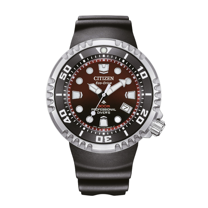 Citizen orologio Promaster Eco Drive Red Diver 300mt BN1024-01Z
