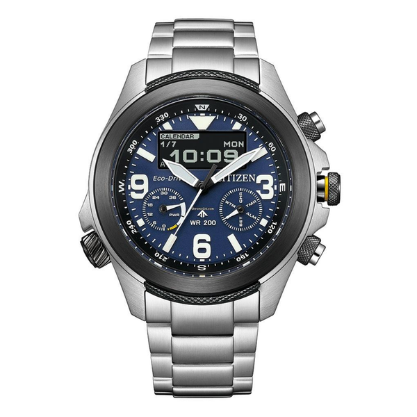 Orologio Citizen Promaster Land U822 Eco Drive Blu