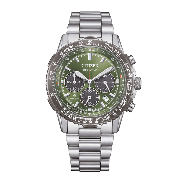 Orologio Citizen Promaster Navihawk Chrono Eco Drive Verde CA4664-60W