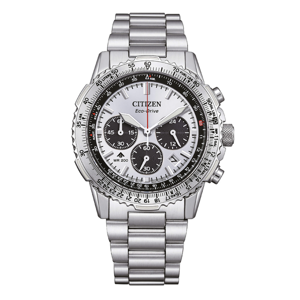 Citizen Orologio Promaster Navihawk Crono Eco Drive Silver