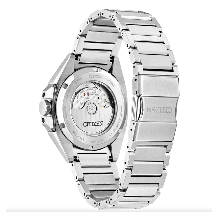 Orologio Citizen Serie 8 831 Automatico Quadrante Tokyo Skyline Nero