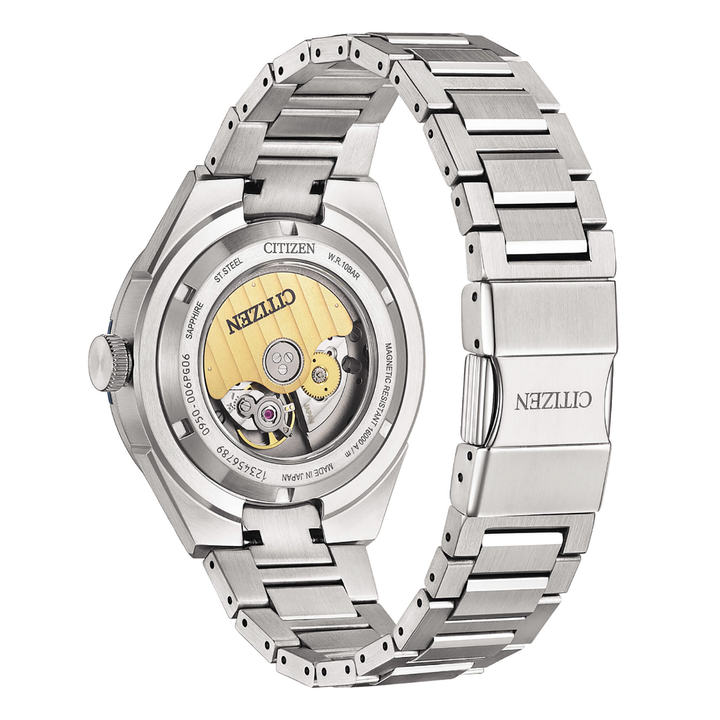Orologio Citizen Serie 8 870 Automatico Quadrante Tokyo Skyline Blu