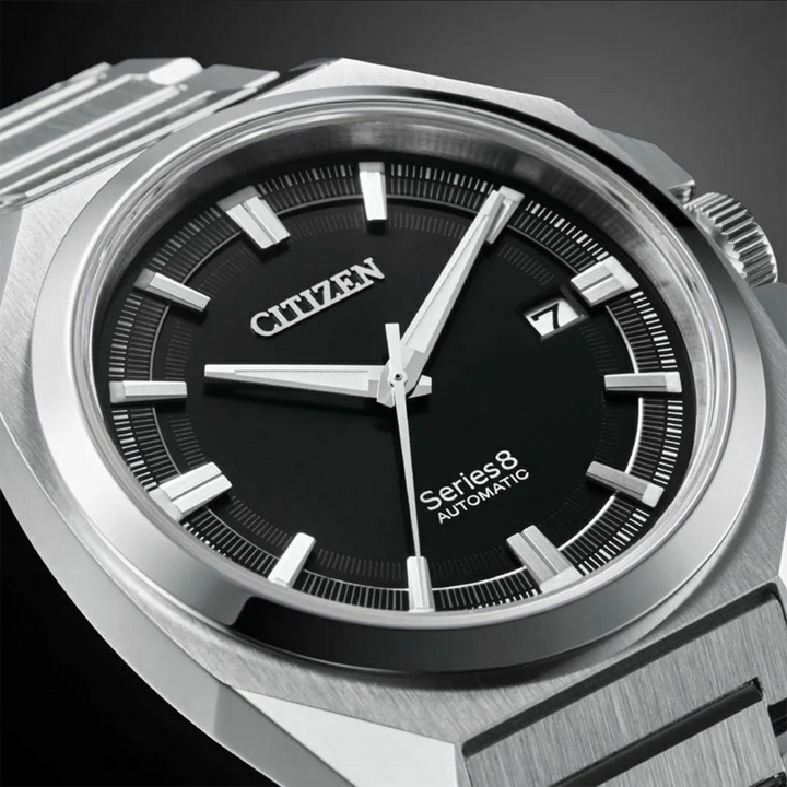 Citizen orologio Series 8 Automatic Black Watch NB6010-81E