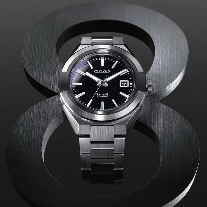 Citizen orologio Series 8 Automatic Black Watch NB6010-81E