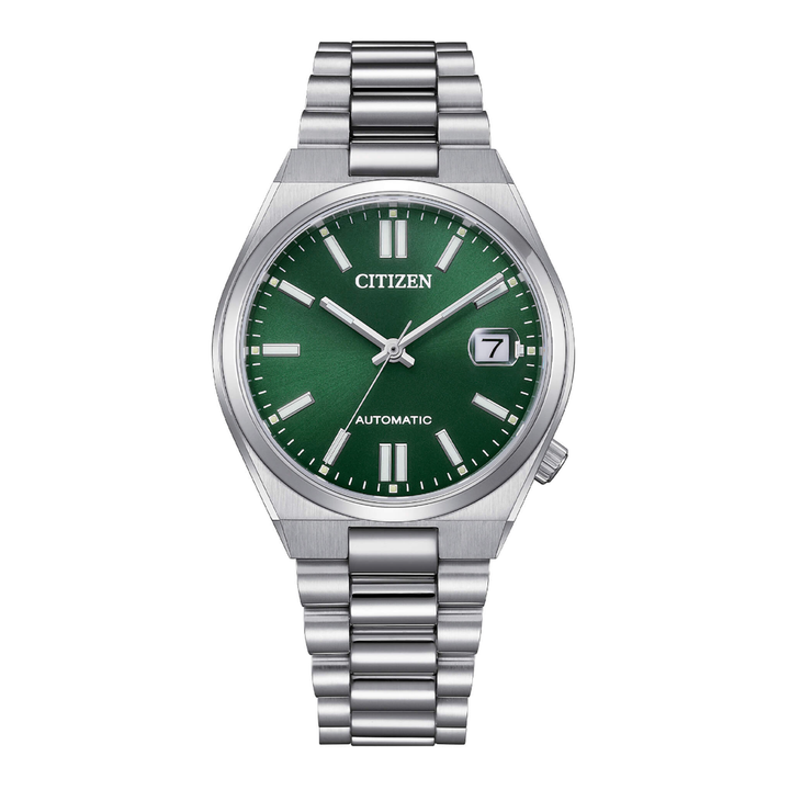 Citizen Tsuyosa Watch Automatic Green Dial 37mm NJ0200-50X
