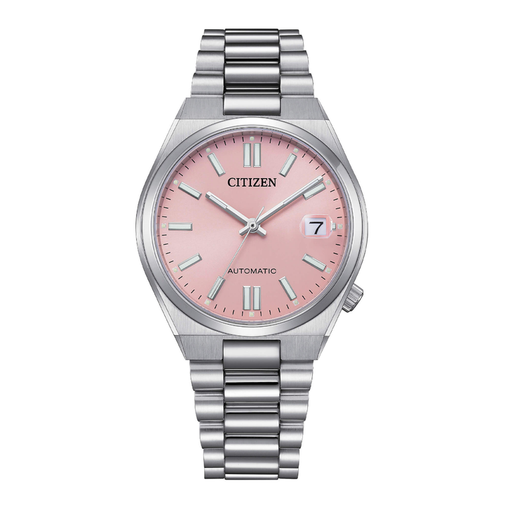 Citizen Tsuyosa Watch Automatic Pink Dial 37mm NJ0200-50Z