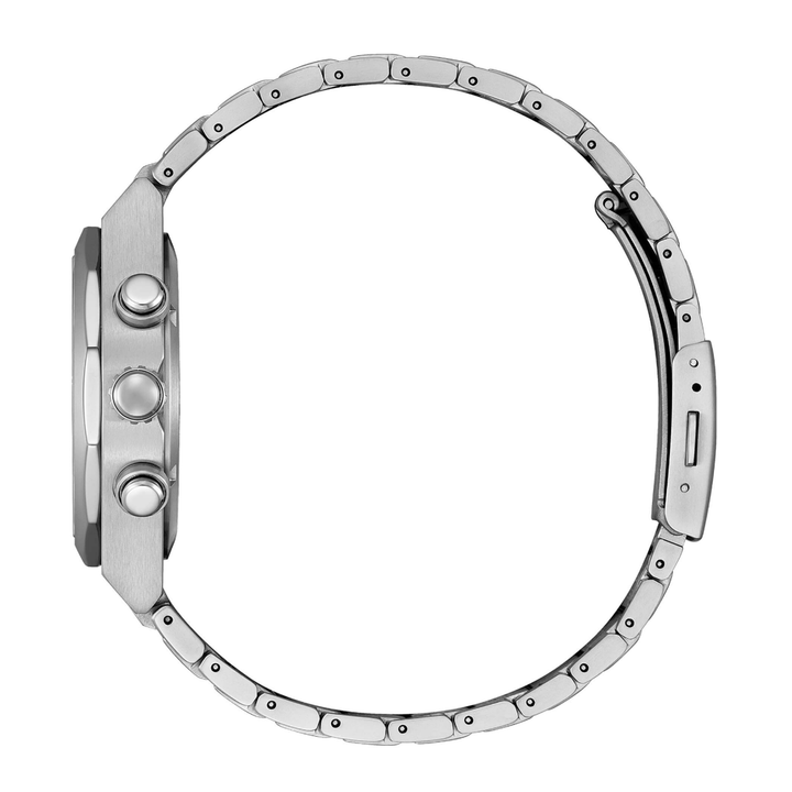 Citizen Orologio Zenshin Senkei Crono New Super Titanium Eco Drive Blu