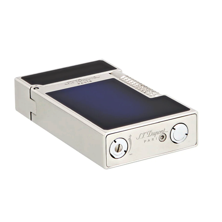 S.T. Dupont Accendino Le Grand Cling Sb Blu Palladio C23013