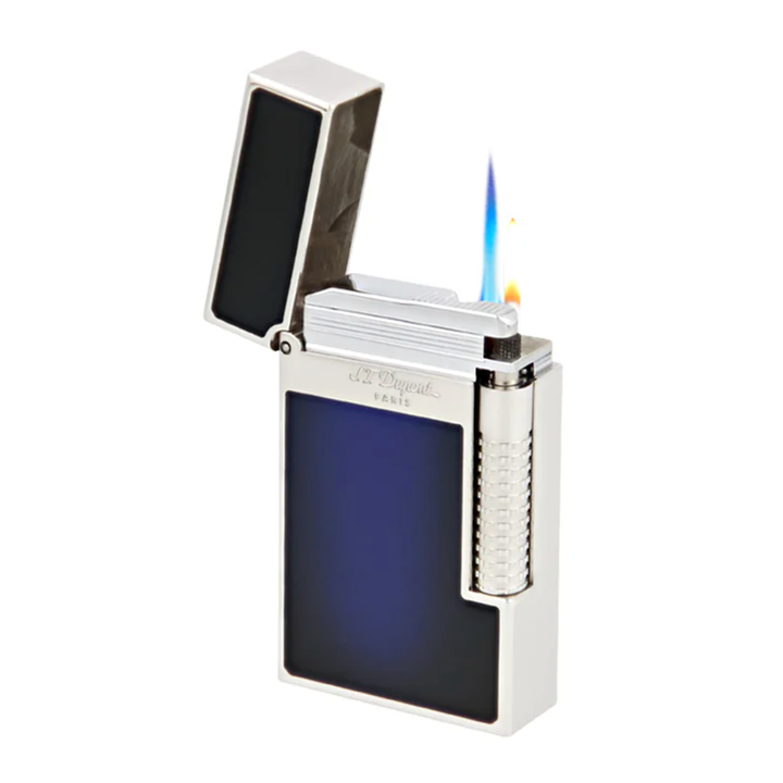 S.T. Dupont Accendino Le Grand Cling Sb Blu Palladio C23013