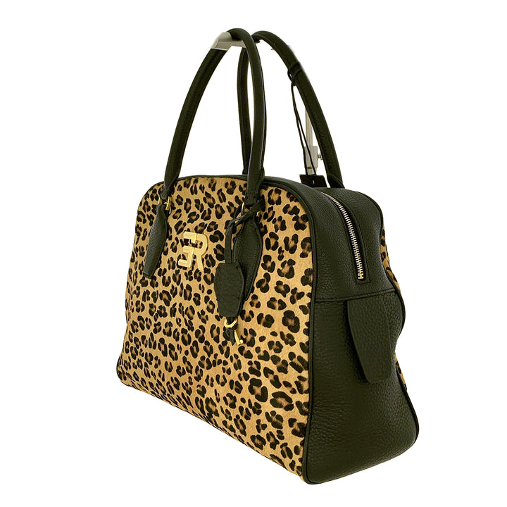 Borsa bowling Ermanno Scervino Anita Leo animalier 12402061