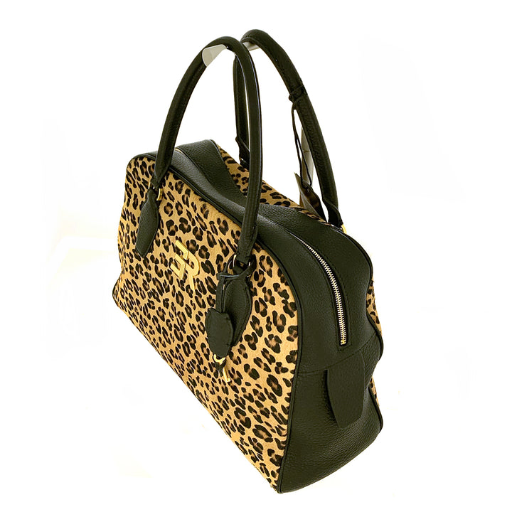 Borsa bowling Ermanno Scervino Anita Leo animalier 12402061