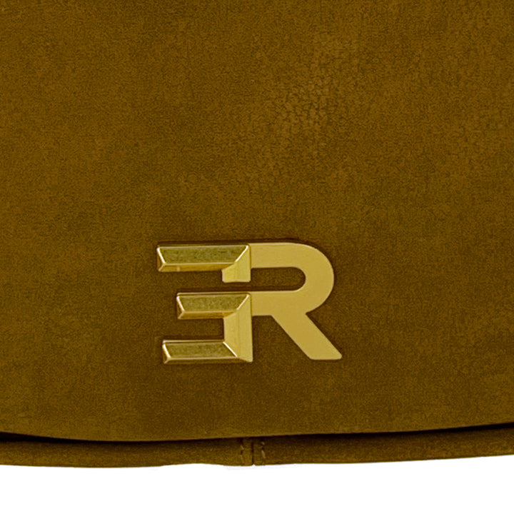 Ermanno Scervino Borsa Small Hobo Angelica Nabuk Miele 12402066