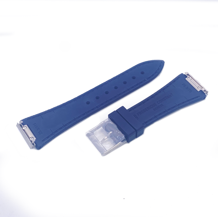 Frederique Constant Cinturino Highlife in gomma Blu 24×18cm