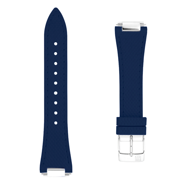 Frederique Constant Cinturino Highlife in gomma Blu 24×18cm