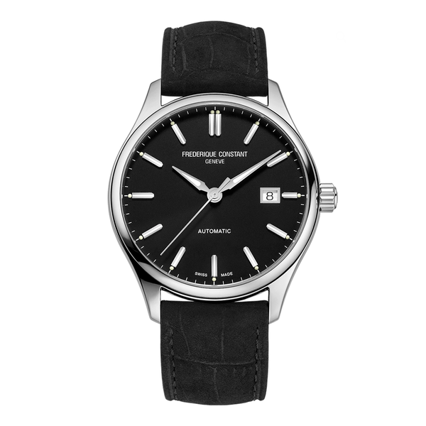 Frederique Constant Geneve Orologio Classics Index Automatico Quadrante Nero