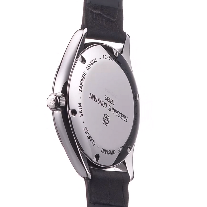 Frederique Constant Geneve Orologio Classics Index Automatico Quadrante Nero