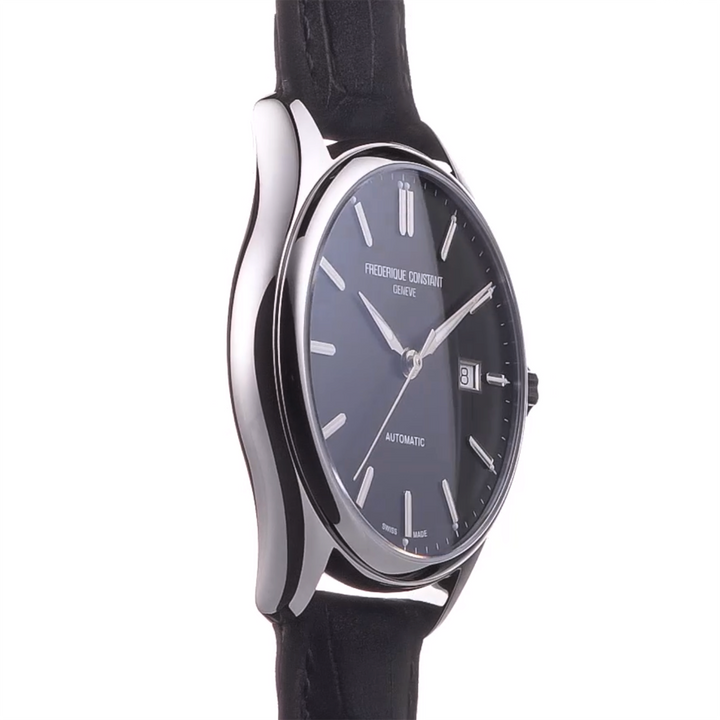 Frederique Constant Geneve Orologio Classics Index Automatico Quadrante Nero