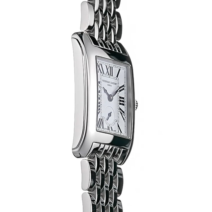 Orologio Frederique Constant Classics Carree Small Seconds Steel Strap