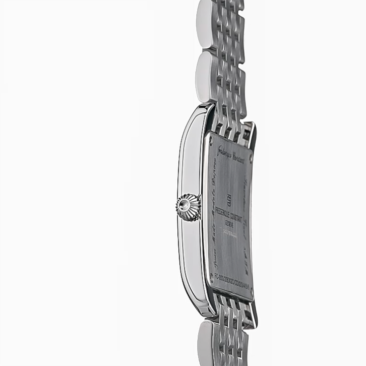 Orologio Frederique Constant Classics Carree Small Seconds Steel Strap
