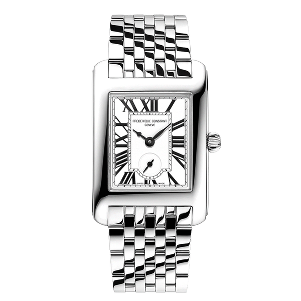 Orologio Frederique Constant Classics Carree Small Seconds Steel Strap