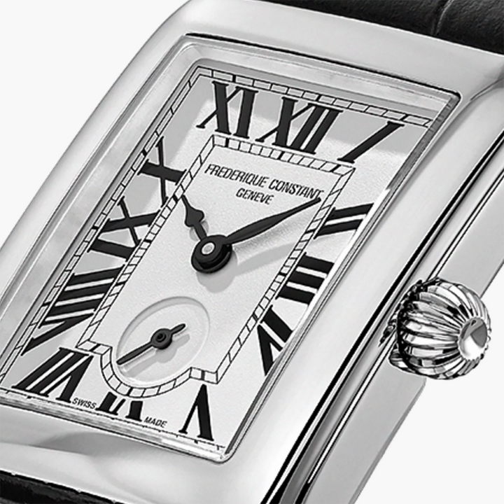 Frederique Constant Watch Classics Carree Piccoli Secondi FC-235S2C6